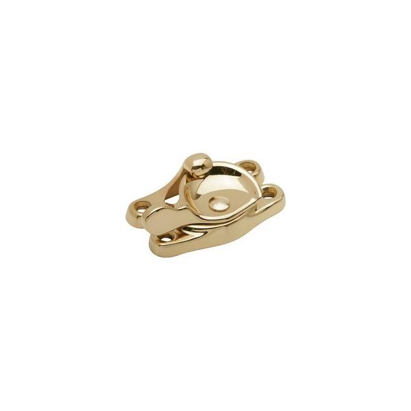 slide 2 of 3, Ives Solid Brass Window Lock with 2-9/16" x 15/16" Base and 2-9/16" x