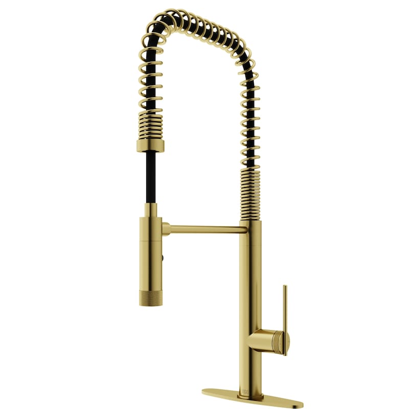 VIGO Sterling 23" H Single Handle Pull-Down Sprayer Kitchen Faucet
