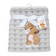 preview thumbnail 5 of 3, Lambs & Ivy Disney Baby THE LION KING Gray Fleece Appliqued Baby Blanket