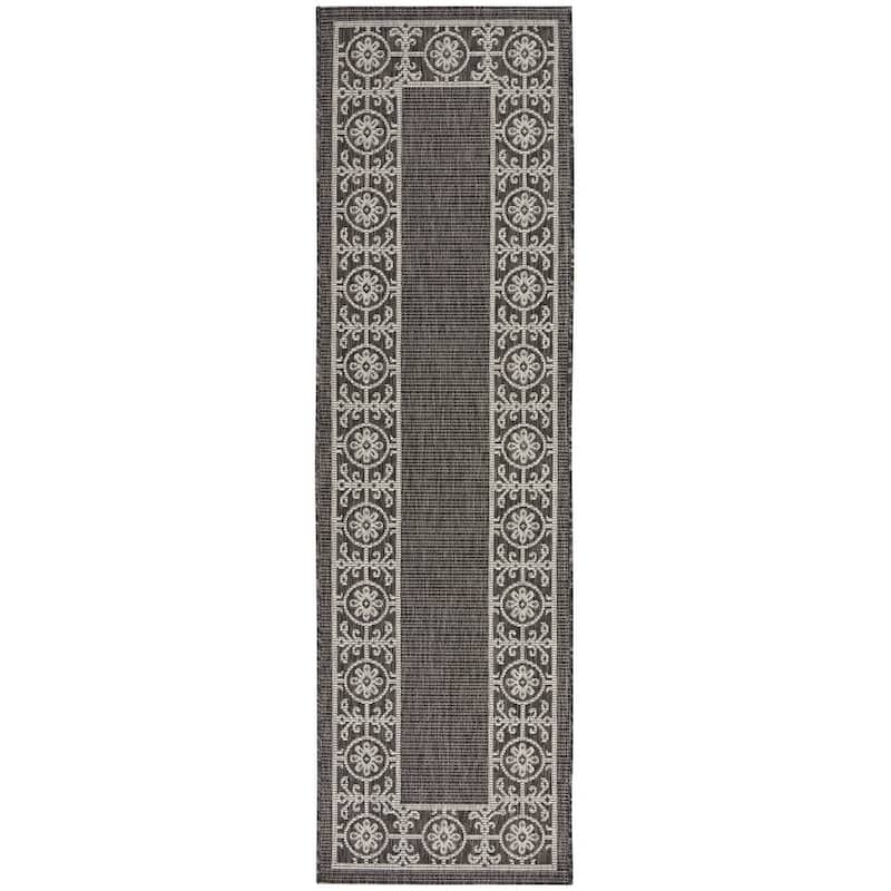Nourison Garden Party Bordered Indoor/Outdoor Area Rug