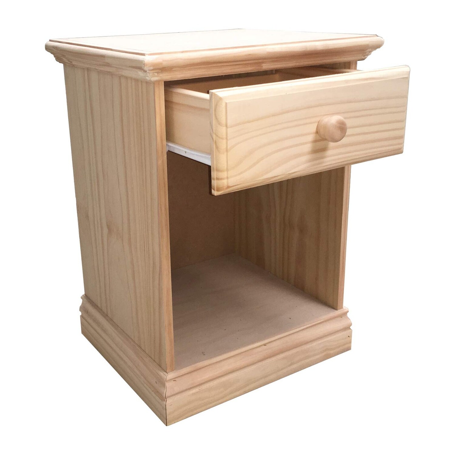 Unfinished bedside table sale