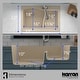 preview thumbnail 27 of 45, Karran Drop-In Quartz 33 in. 1-Hole 60/40 Double Bowl Sink - 33" x 22" x 10" - 33" x 22" x 10"