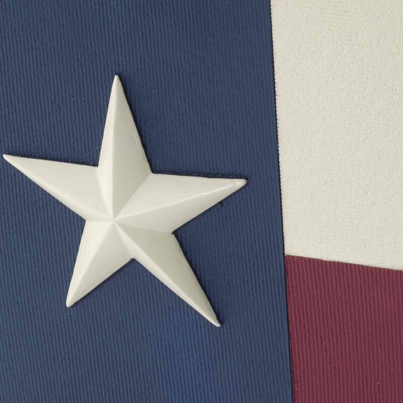 Avanti Linens Texas Flag Wastebasket