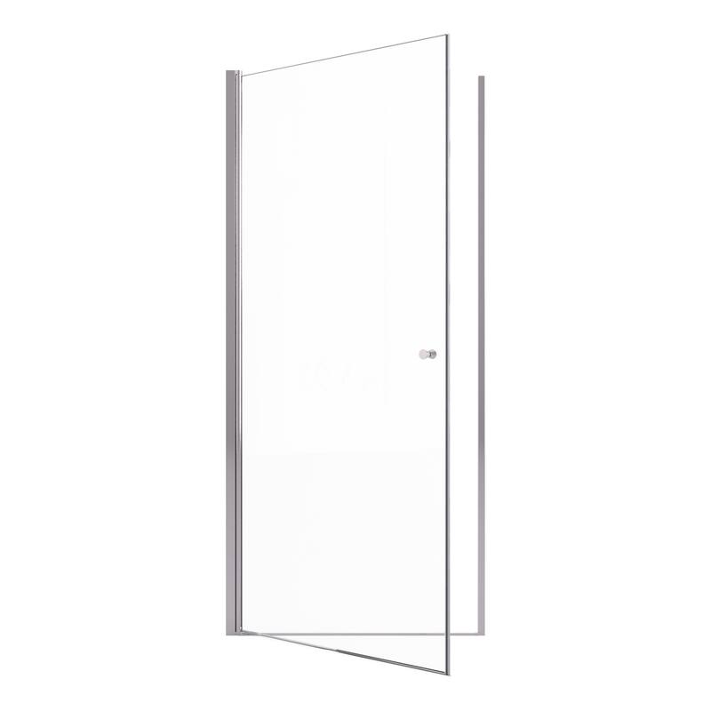 24" x 72" Semi-Frameless Pivot Shower Door
