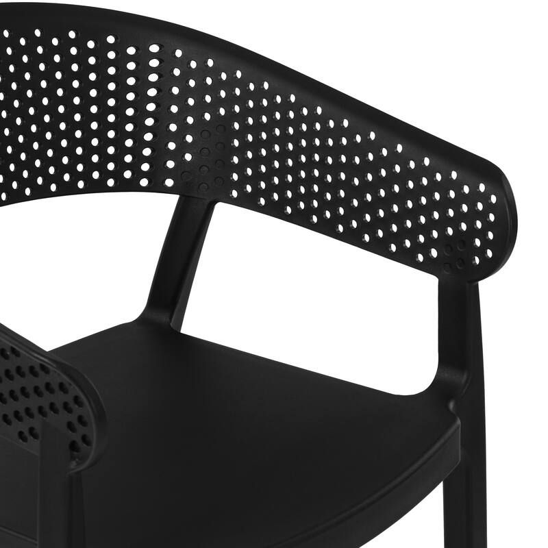 Frond and Form Outdoor Stacking Dining Armchair (Set of 2)