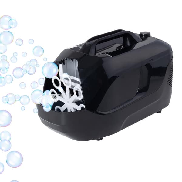 slide 2 of 14, Hey Play Bubble Machine, Black Kids