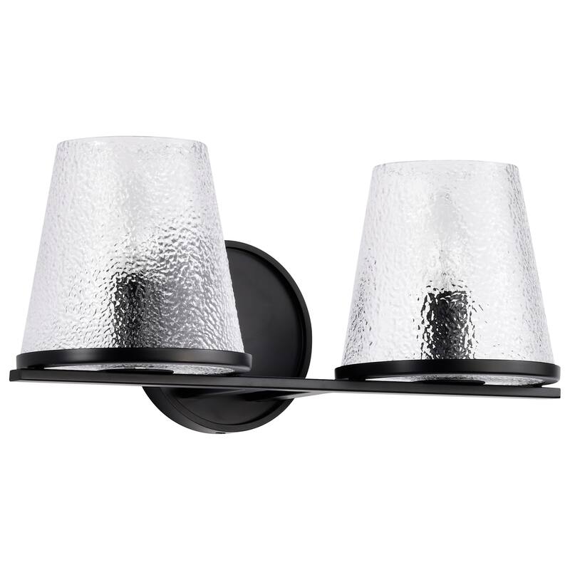 Nuvo Lighting 60/8252 Valentine 2 Light 16" Wide Vanity Light - Black