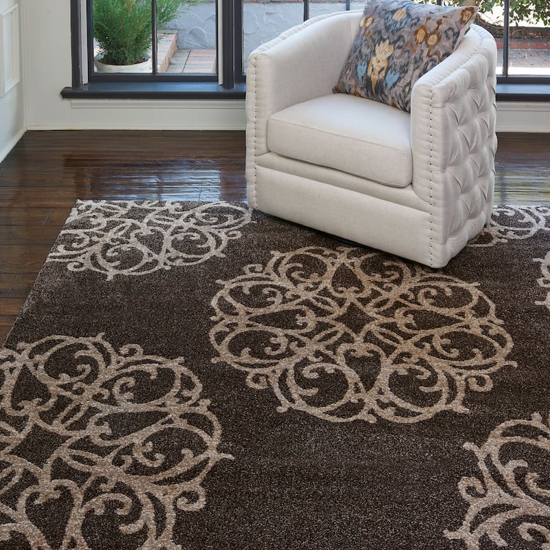 Gertmenian Maison Transitional Quality Polypropylene Plush Indoor Area Rug Collection