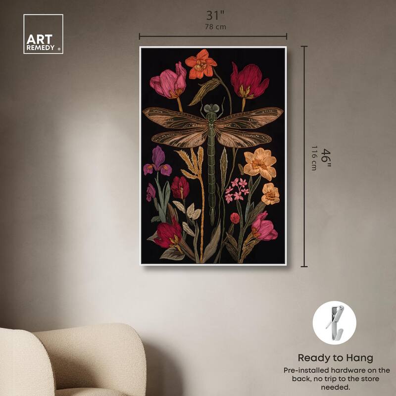 Ruby Reed Rider II Canvas by Art Remedy