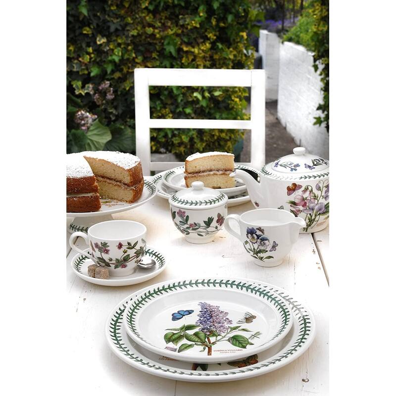 Portmeirion Botanic Garden Serving Fork - Silver and Botanic Garden Design - 9 in
