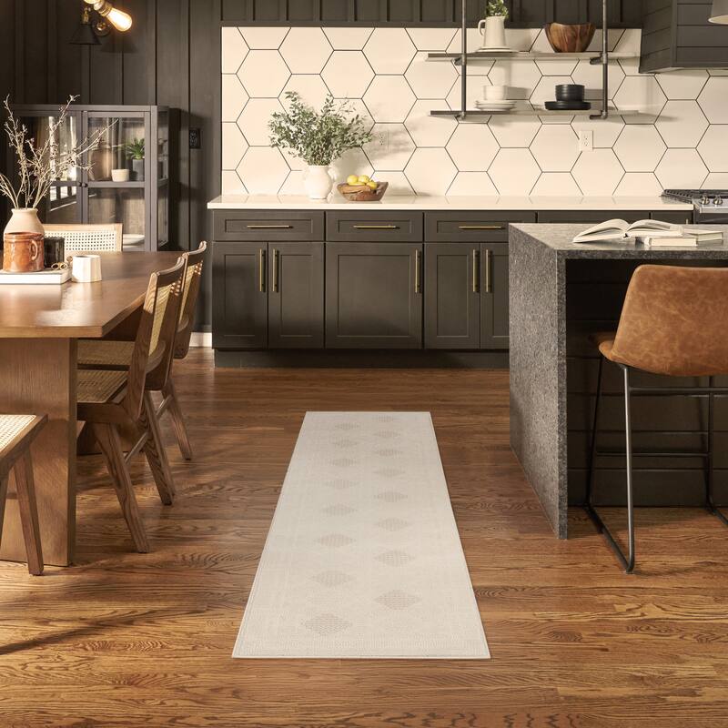 Nourison Nordic Indoor only Geometric Area Rug