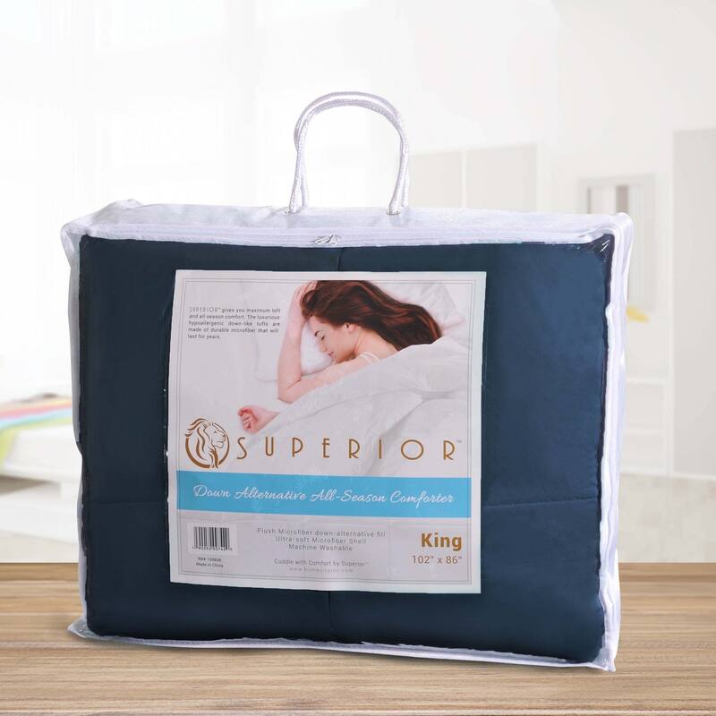 Superior Classic Comforter Reversible Down Alternative Bedding