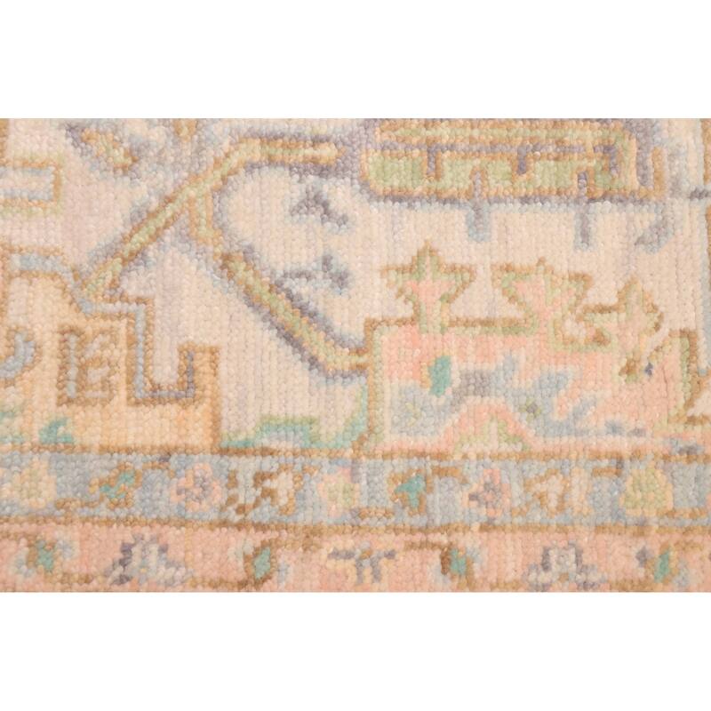 ECARPETGALLERY Hand-knotted Jules Serapi Ivory Wool Rug - 8'2 x 10'3