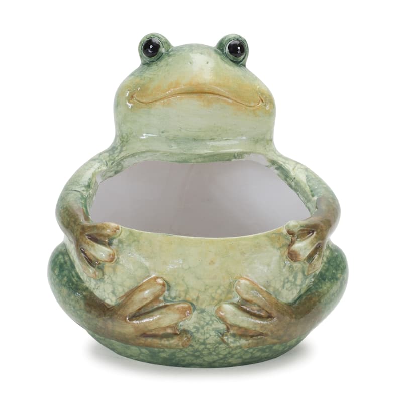 Terra Cotta Frog Planter (Set of 4) - Bed Bath & Beyond - 38297377