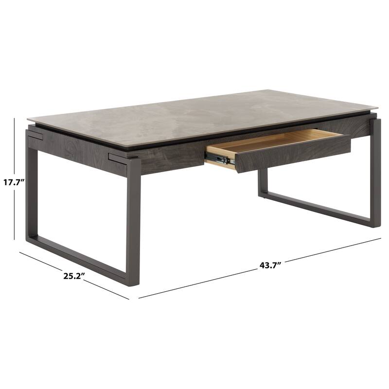 SEI Furniture Kota Coffee Table - 44"W x 25"D x 18"H