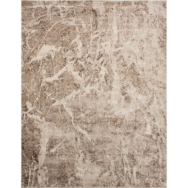 Noori Rug Louis High-Low Ayden Rug - 8'7" x 11'10" - Beige/Brown