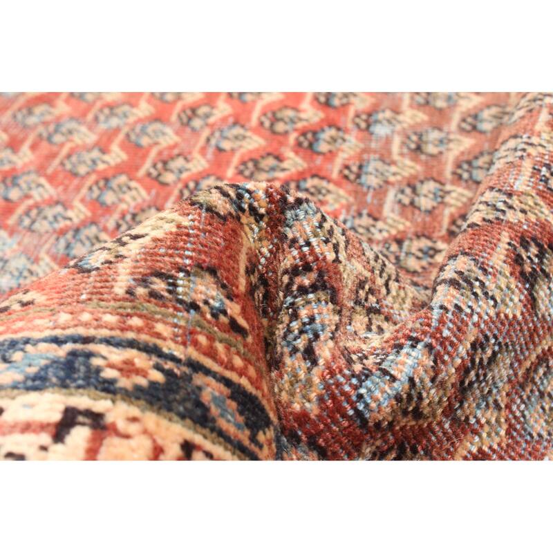 ECARPETGALLERY Hand-knotted Andelz Red Wool Rug - 3'10 x 6'2