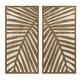 preview thumbnail 25 of 33, Madison Park Birch Palms Birch Botanical Two-tone Wood Panel Wall Decor Set