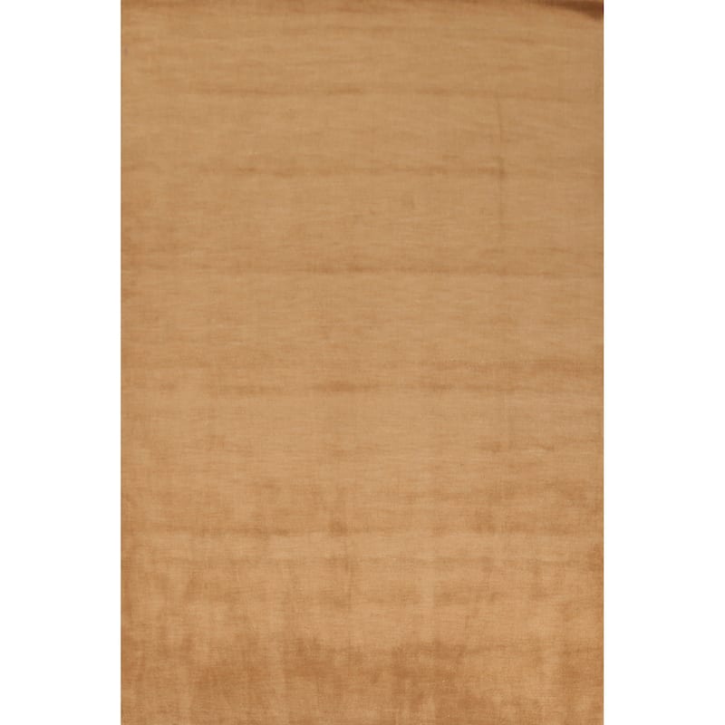 Contemporary Gabbeh Living Room Area Rug Handmade Oriental Wool Carpet - 8'3" x 11'1"