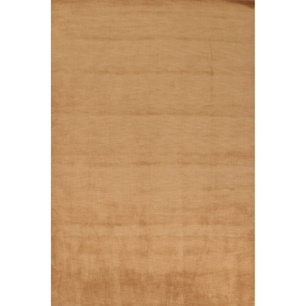 Contemporary Gabbeh Living Room Area Rug Handmade Oriental Wool Carpet - 8'3" x 11'1"