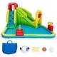 preview thumbnail 8 of 7, Costway Inflatable Water Slide Kids Splash Pool Bounce House without
