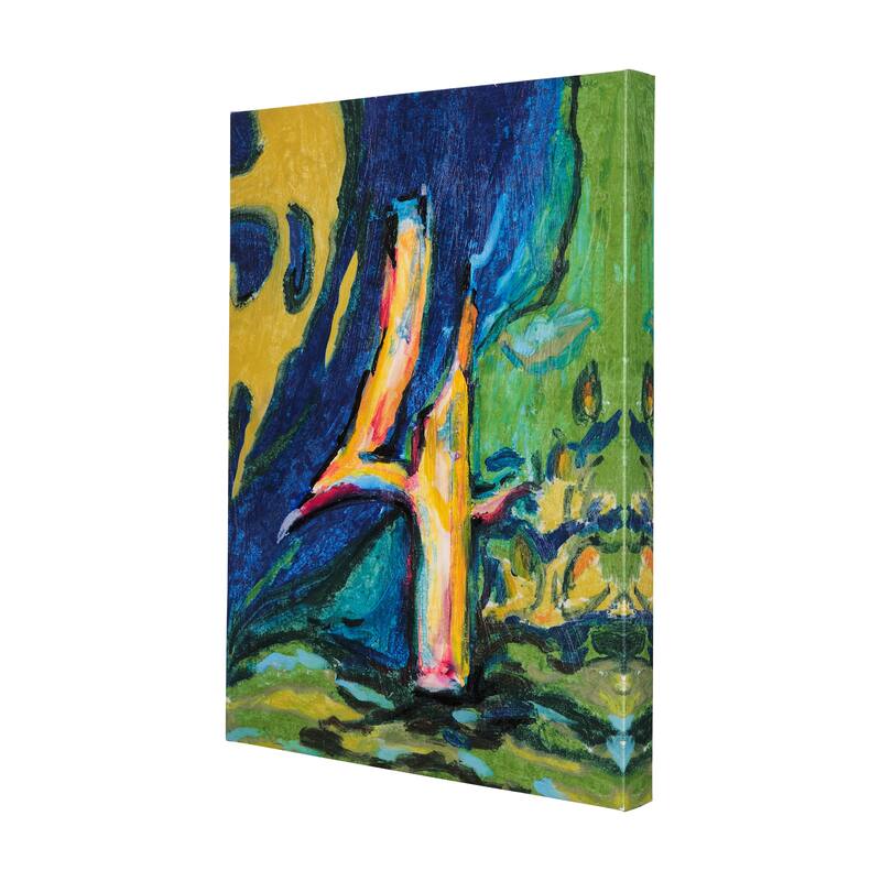Numbers IV (42 x 56) Canvas Art Print