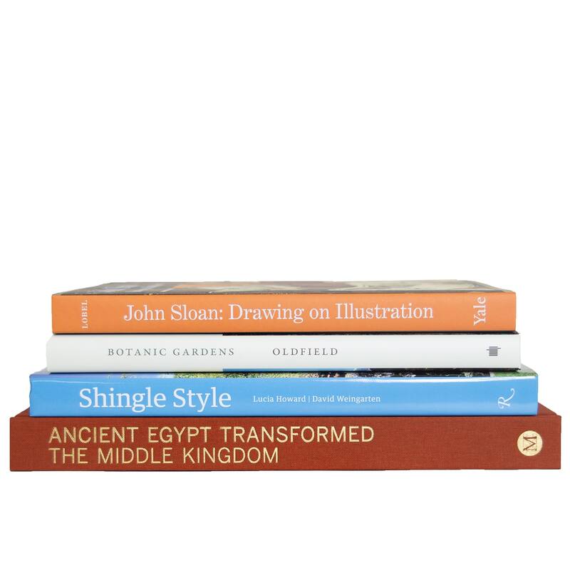 Books Blue Decorative Accessories: Rustic Ocean ColorStak