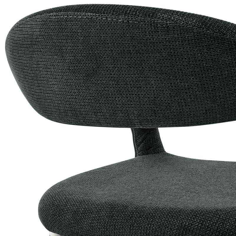 Morgan Upholstered Barrel Back Dining Chairs - Set of 2