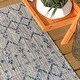 preview thumbnail 95 of 179, JONATHAN Y Trebol Moroccan Geometric Textured Weave Indoor/Outdoor Area Rug