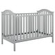 preview thumbnail 18 of 32, Avenue Greene Raiyan 2-in-1 Convertible Wood Nursery Crib Grey