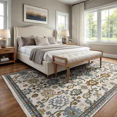 Style Haven Kellan Floral Oriental Area Rug