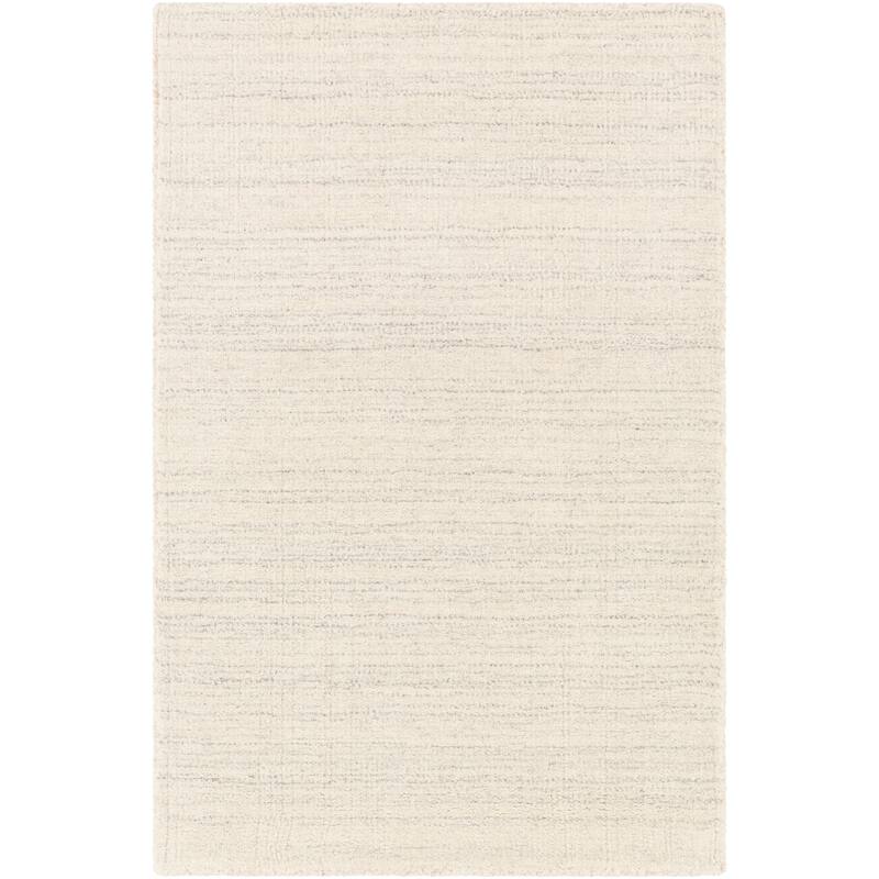 Viteri Handmade Solid Wool Blend Area Rug