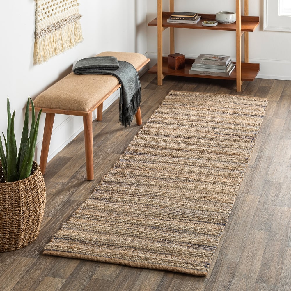 Artistic Weavers Aric Jute Bohemian Striped Area Rug