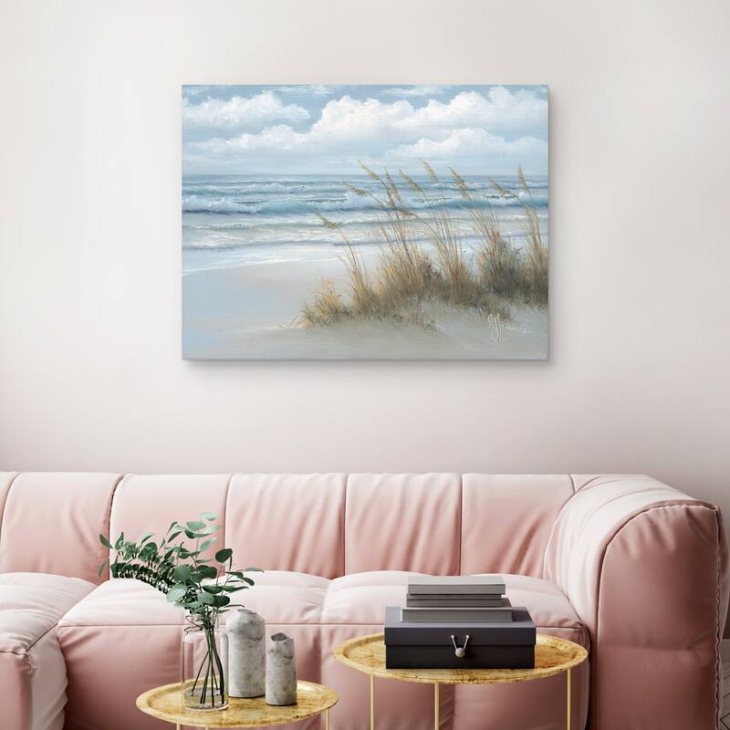 Sea Oats by Georgia Janisse Canvas Art Print