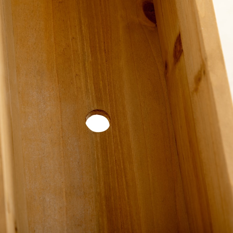 Vertical Raised Planter Box 5-Tier Plant Stand with Decorative Trellis