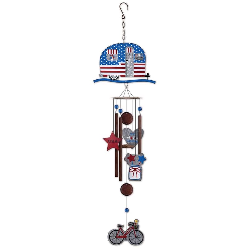 USA Patriotic Camper Chime