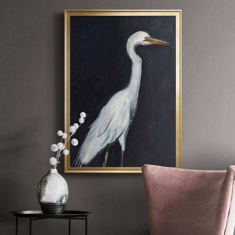 Calm Great Egret II Premium Framed Print - Ready to Hang