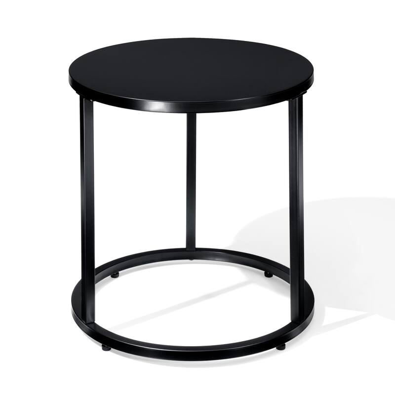 VredHom Patio Outdoor Metal Side Table