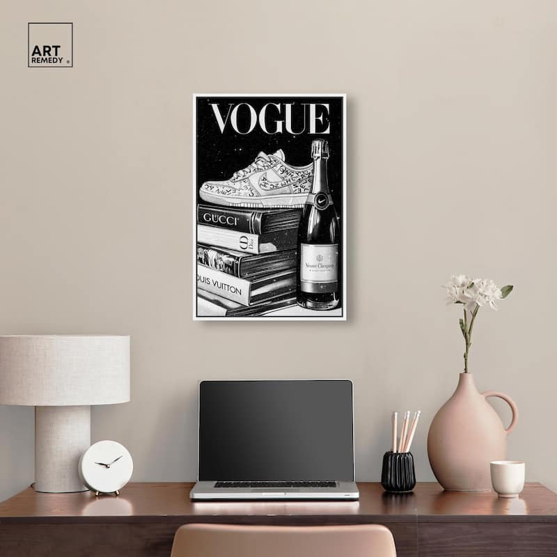 Sneaker Glitz and Glam Cover II Canvas by Art Remedy
