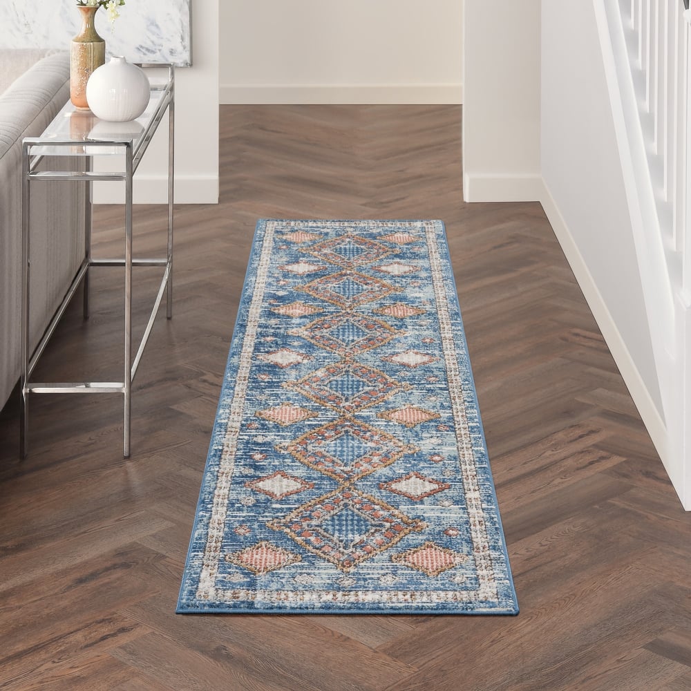 Nourison Concerto Vintage Moroccan Diamond Area Rug
