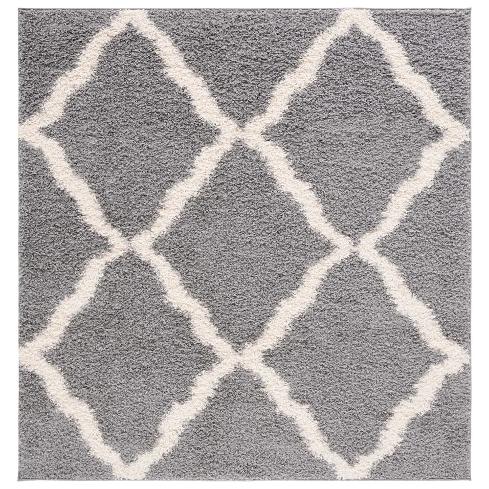 SAFAVIEH Dallas Shag Darina Trellis 1.5-inch Thick Rug