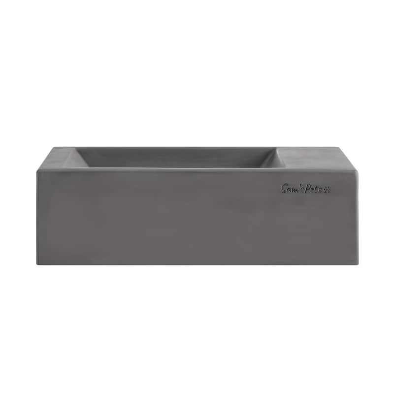Duke Pet Bowl 13'' in Dark Grey - 13