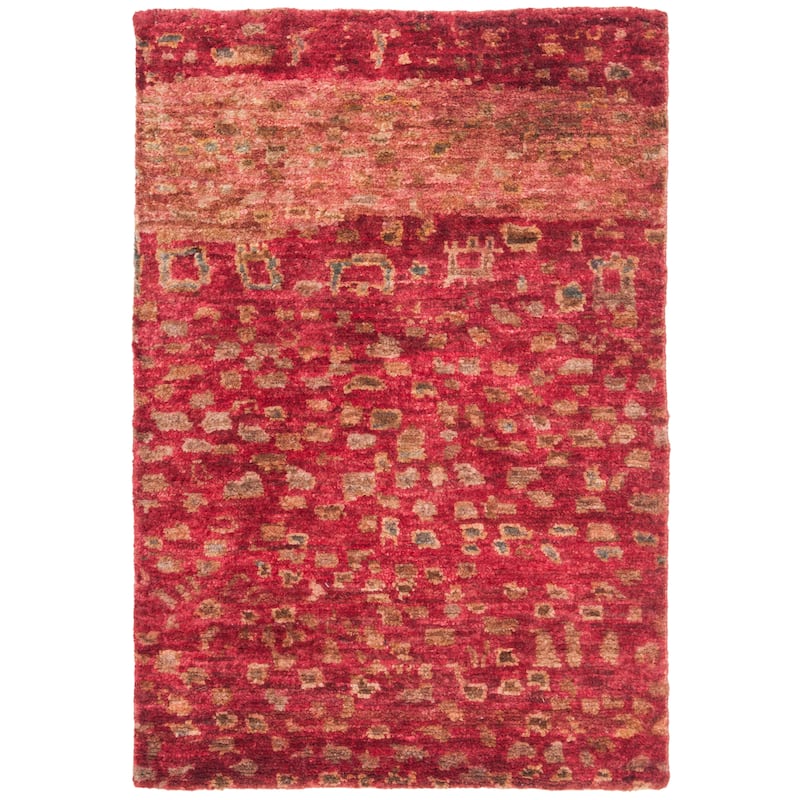 SAFAVIEH Hand-knotted Tangier Hafren Modern Wool Rug