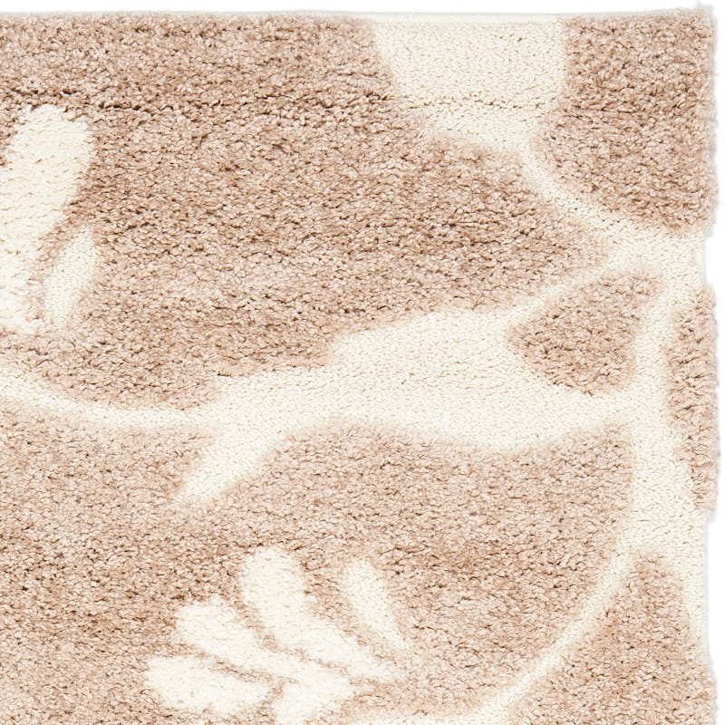 SAFAVIEH Florida Shag Neliha Floral 1.2-inch Thick Rug