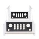 preview thumbnail 10 of 10, Twin Size Classic Car-Themed Platform Bed with Decorative Wheels and Side Doors, Features Sturdy Pine
