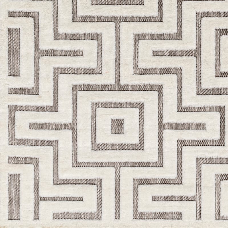 Livabliss San Diego Mid-Century Indoor/ Outdoor Area Rug