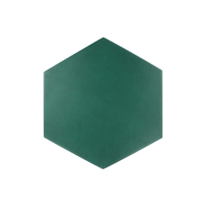 Honeycomb Hexagon 9 in. x 10 in. Glazed Porcelain Wall and Floor Tile