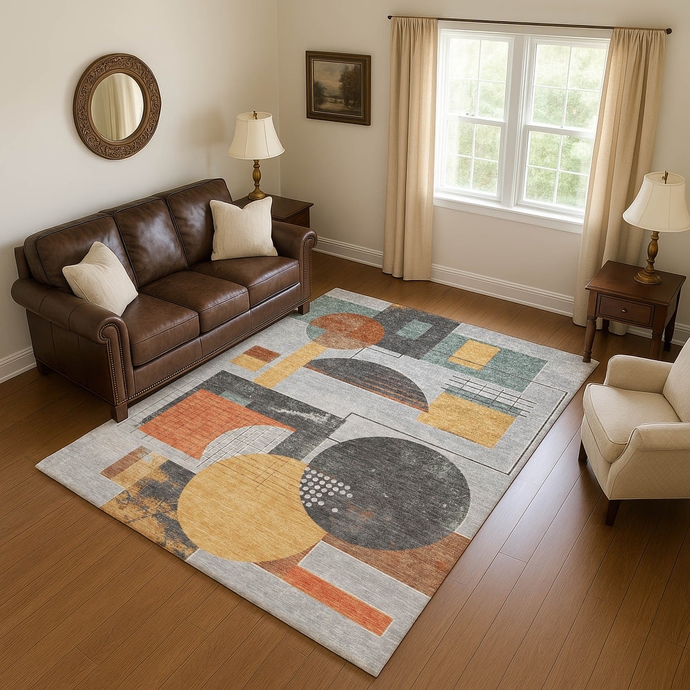 Premium Washable Super Soft Contemporary Mayfield Rug