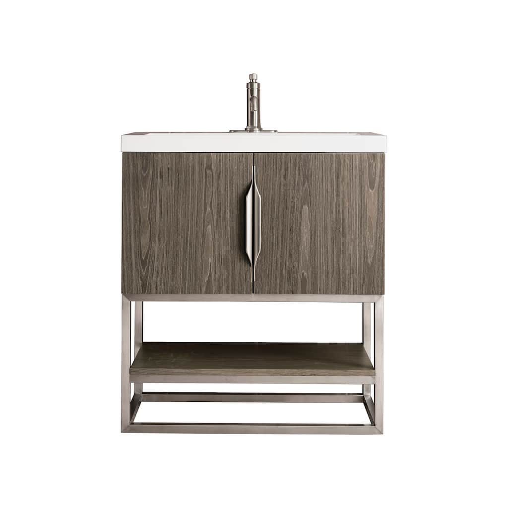 James Martin Vanities 883-V31.5-BN-WG Columbia 32" Free Standing