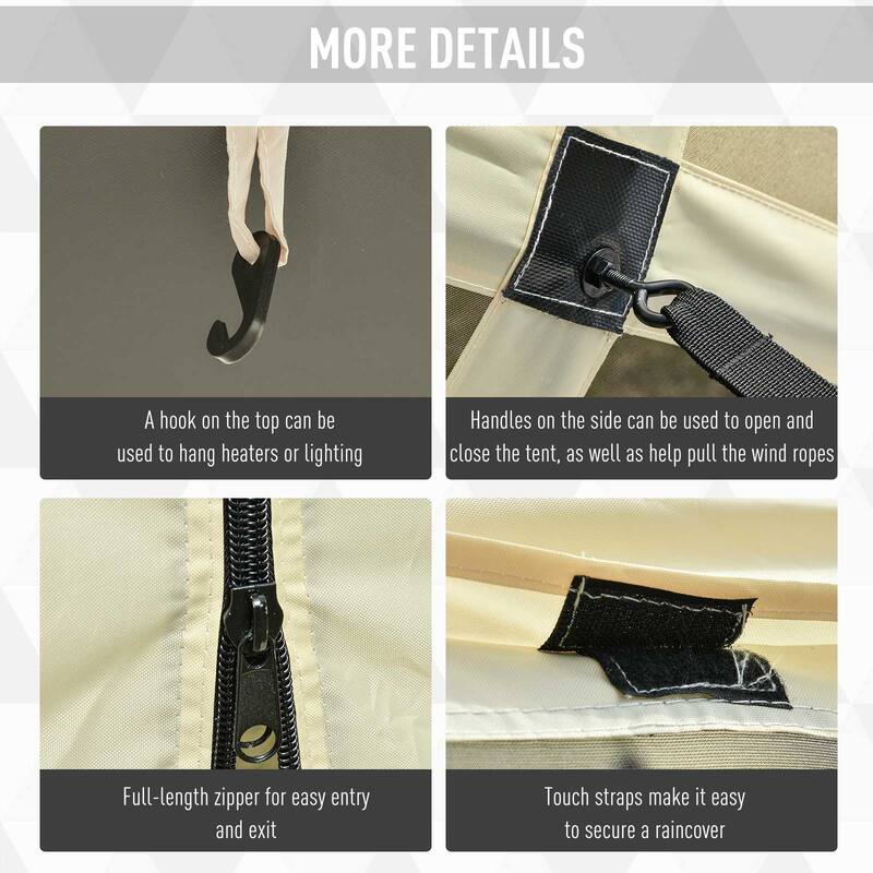 Outsunny Pop Up Camping Canopy